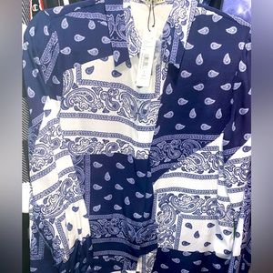 Woman’s blouse - bandanna print size small